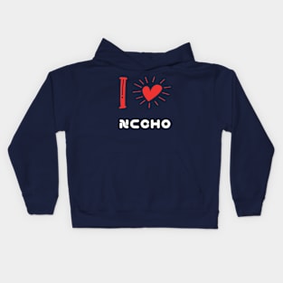 I love Necho. Kids Hoodie